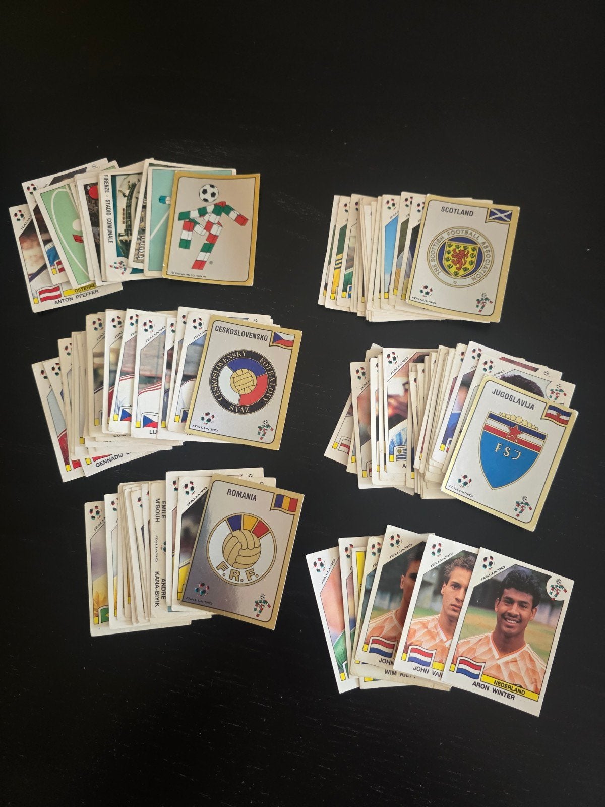 Panini WK 1990 Voetbalplaatjes - Set van 90, Verzamelen, Ophalen of Verzenden