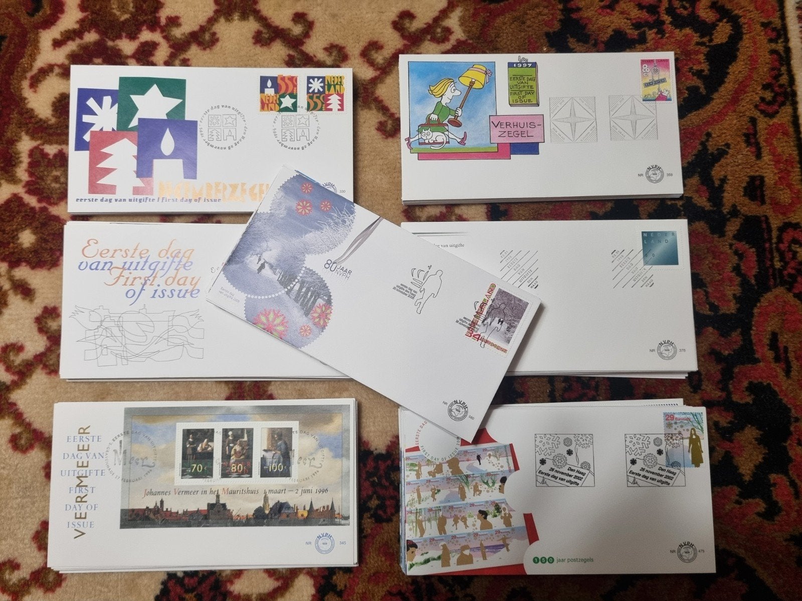 Partij FDC's Nederland 1994-2008, Verzenden, Onbeschreven, Nederland