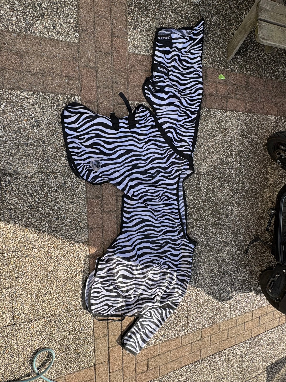Fijne uitrij deken zebra, Dieren en Toebehoren, Meerkleurig, Overige merken, Overige typen, Ophalen of Verzenden