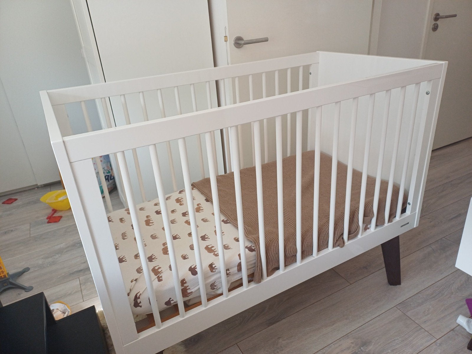 Kidsmill Ledikant Wit - Zo goed als nieuw, Ophalen of Verzenden, Zo goed als nieuw, Ledikant