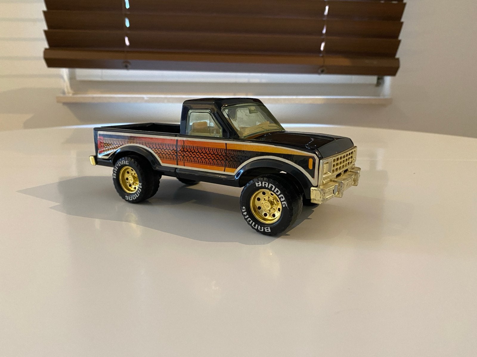 Vintage Nylint Ford Pickup Truck Speelgoedauto Zwart, Ophalen of Verzenden, Gebruikt