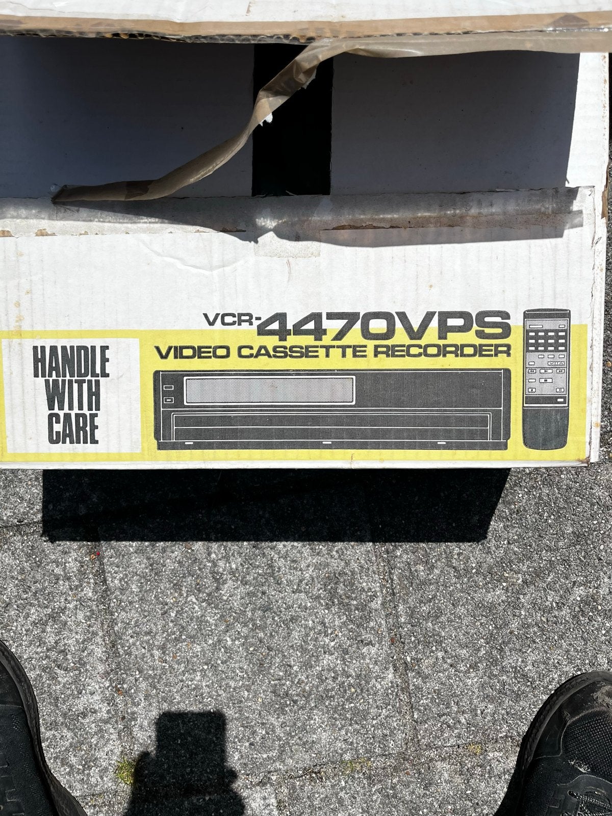 VCR 4470VPS Video Cassette Recorder, Ophalen, Nieuw, VHS-speler of -recorder