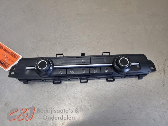 Airco bedieningspaneel van een Opel Combo