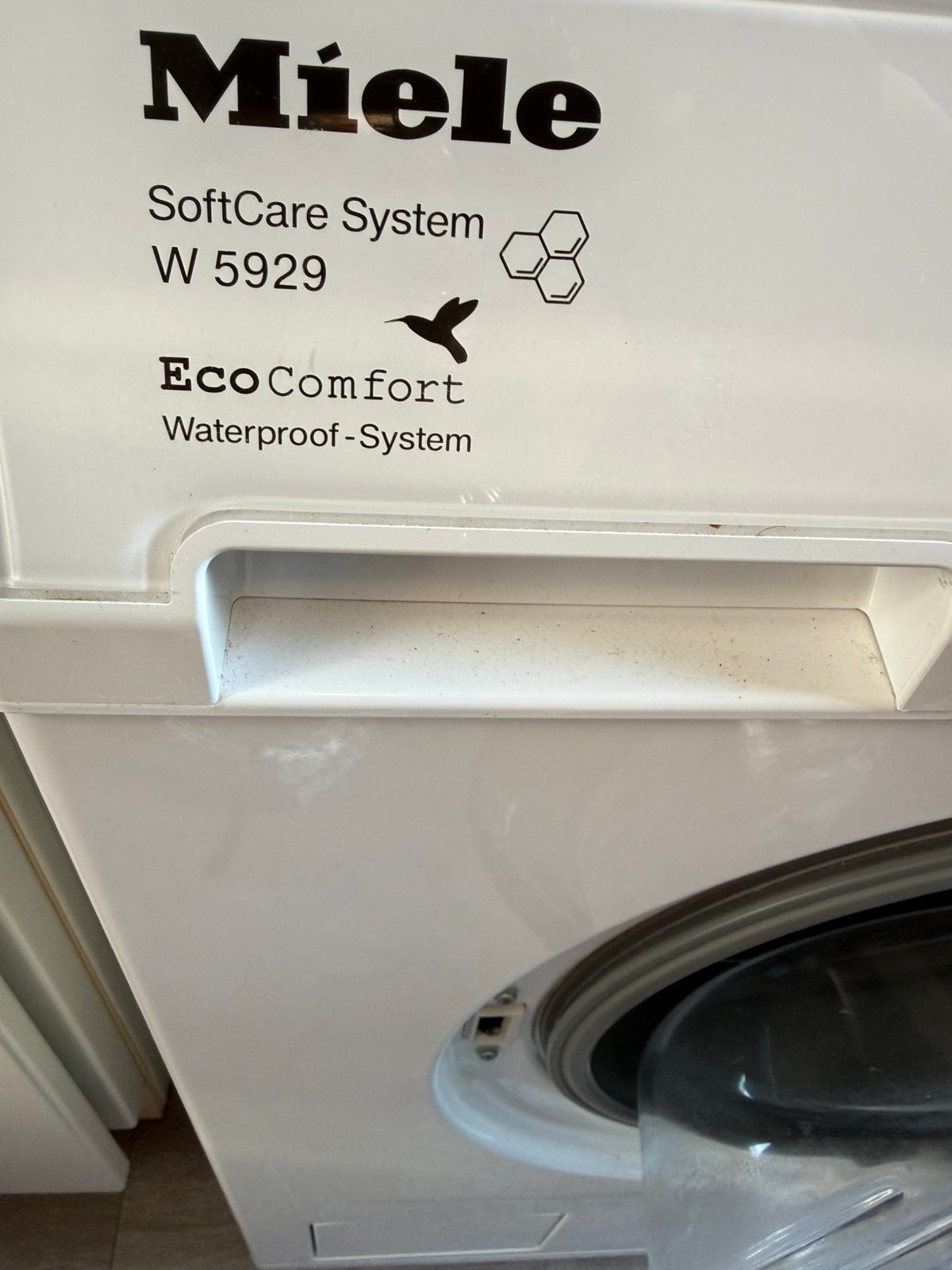Miele wasmachine Ecocomfort, Ophalen, Gebruikt, Minder dan 85 cm, Voorlader