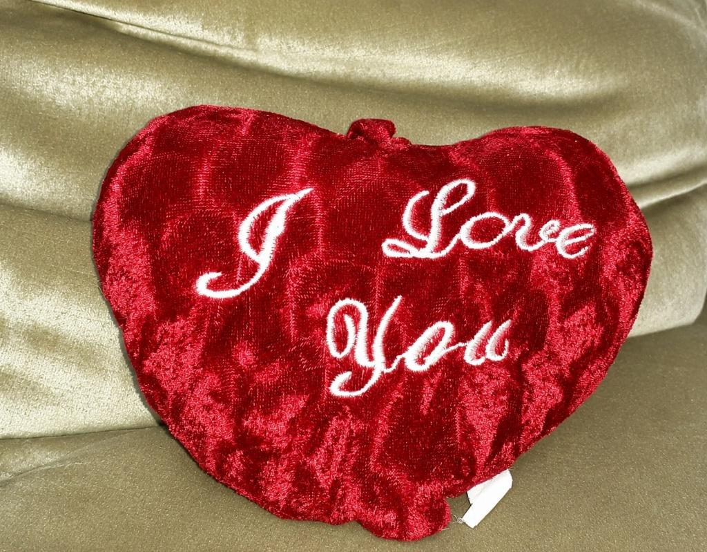 knuffel hart I love you Valentijn, Kinderen en Baby's, Speelgoed | Knuffels en Pluche, Overige typen, Nieuw, Ophalen of Verzenden