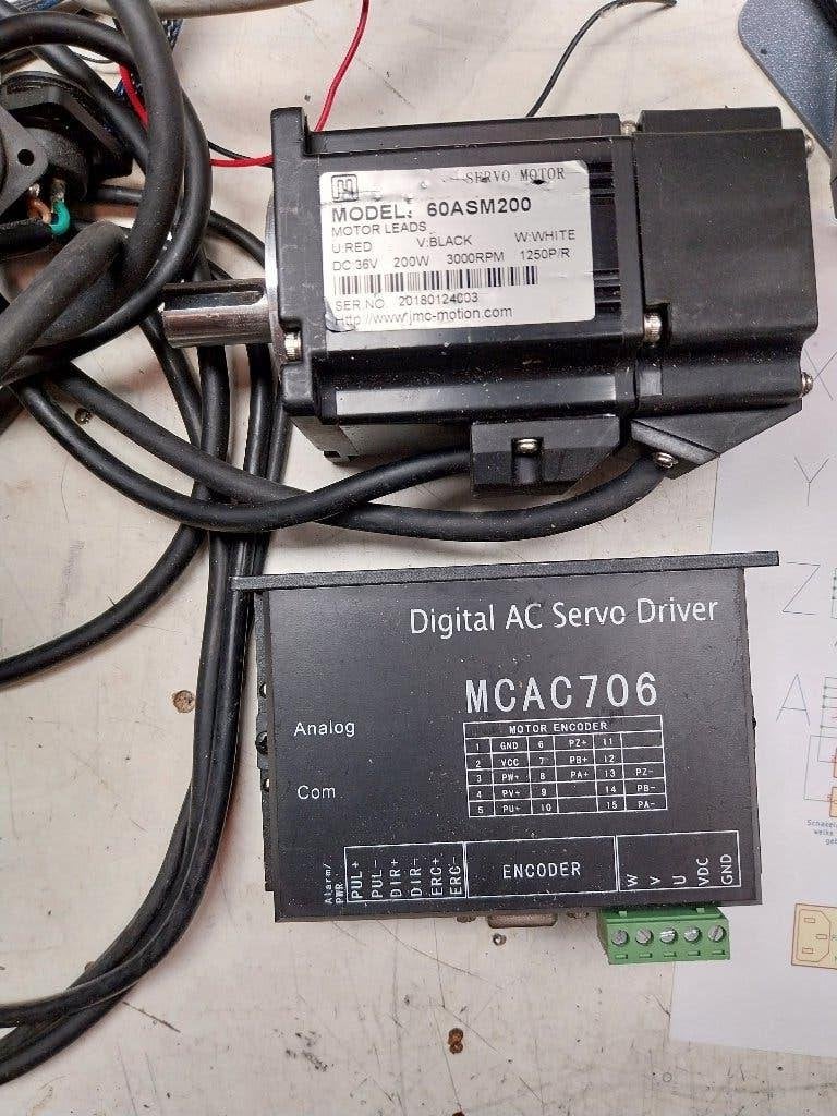 Servo motor kit 200W / 36 VDC, Ophalen of Verzenden, Gebruikt