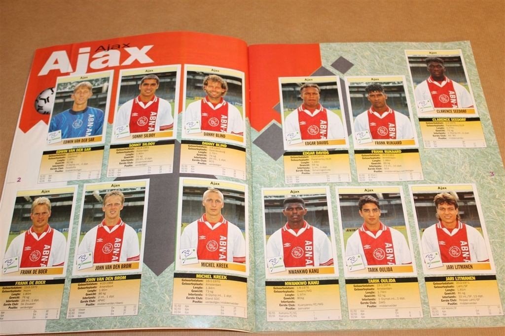 Voetbal 95 — Panini Plaatjesalbum Eredivisie, Verzamelen, Gebruikt, -, -, Ophalen of Verzenden