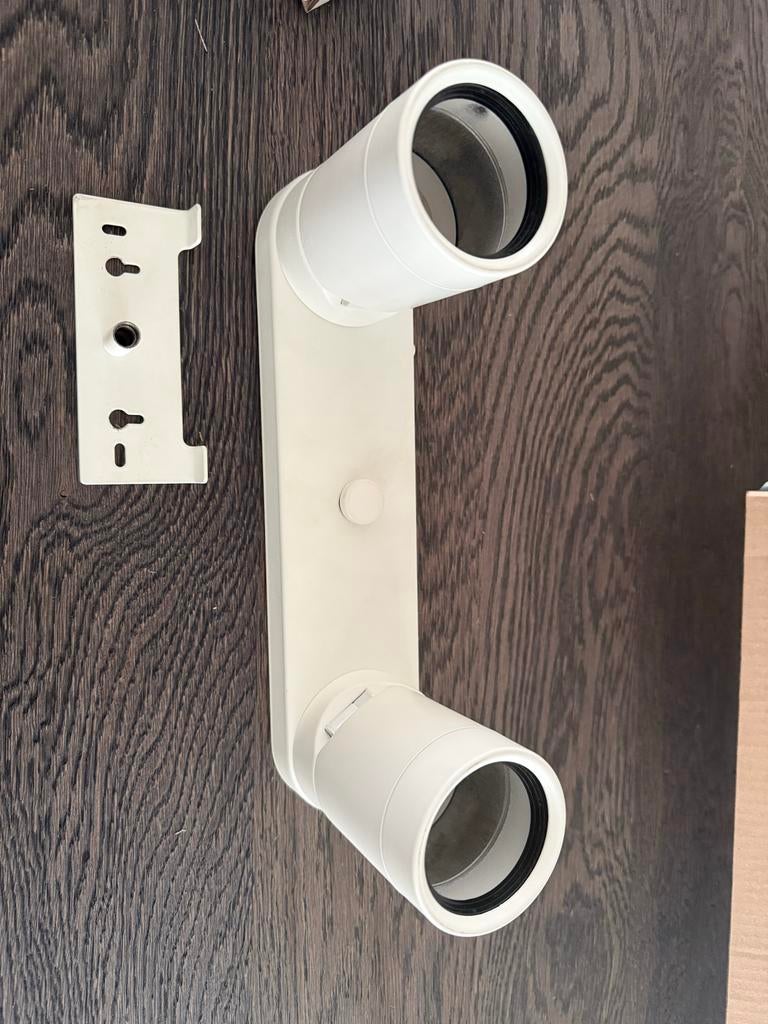 IKEA Nymåne wand- of plafondspot, wit, Ophalen, Zo goed als nieuw