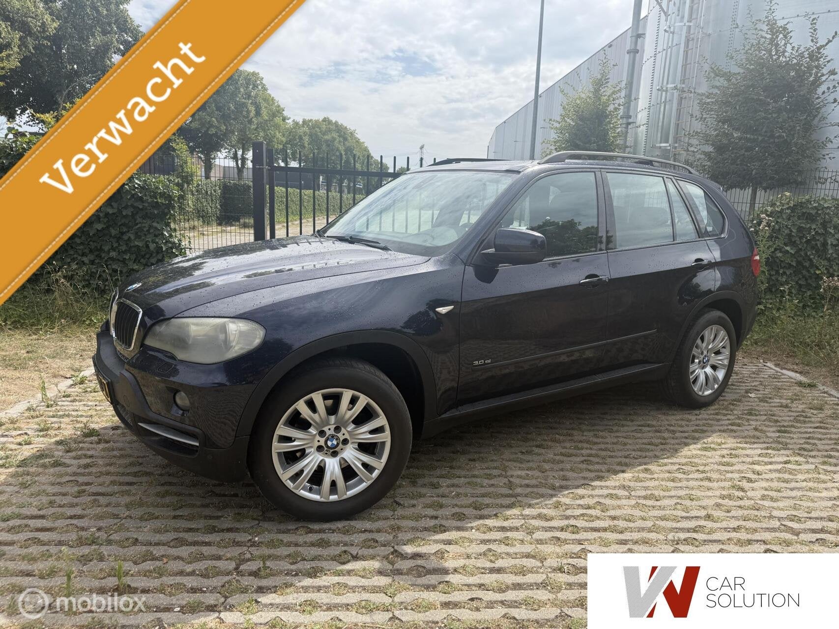 BMW X5 xDrive30i High Executive CLIMA STOELV XENON LEDER, Gebruikt, X5, Automatische klimaatregeling, Blauw