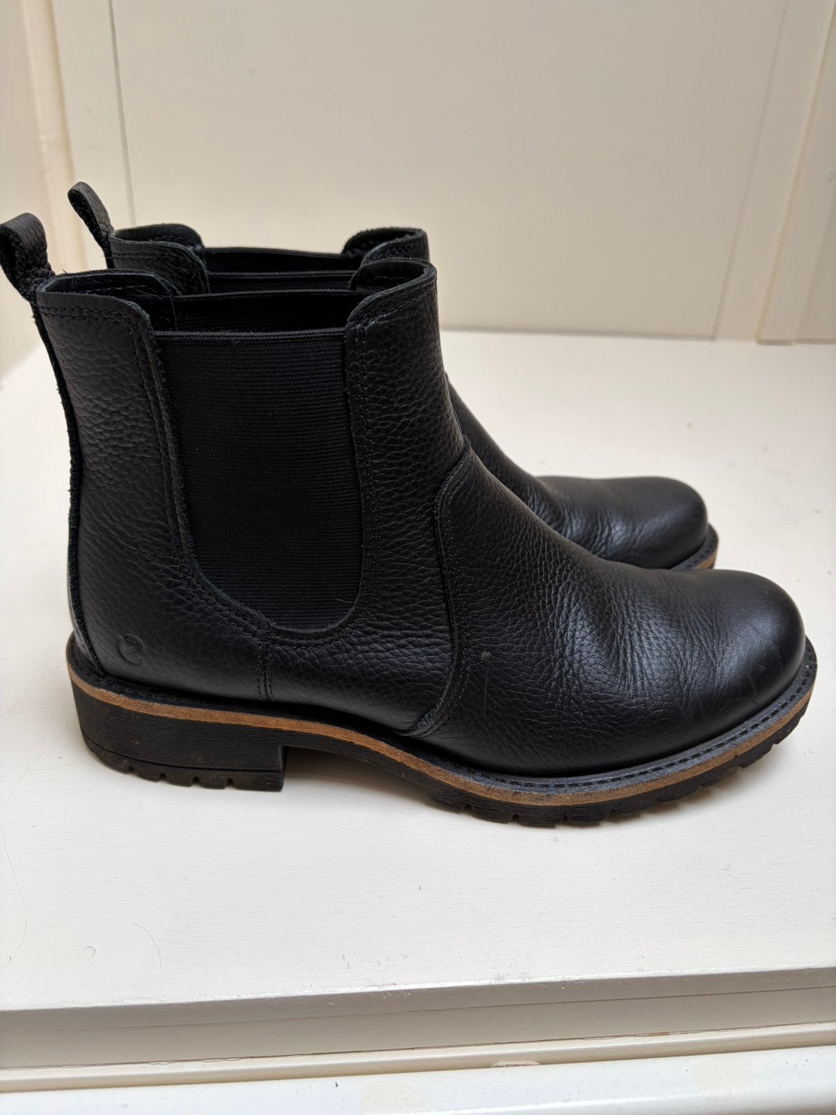 Ecco, Chelsea Boot maat 39, Ophalen of Verzenden, Zo goed als nieuw, Zwart