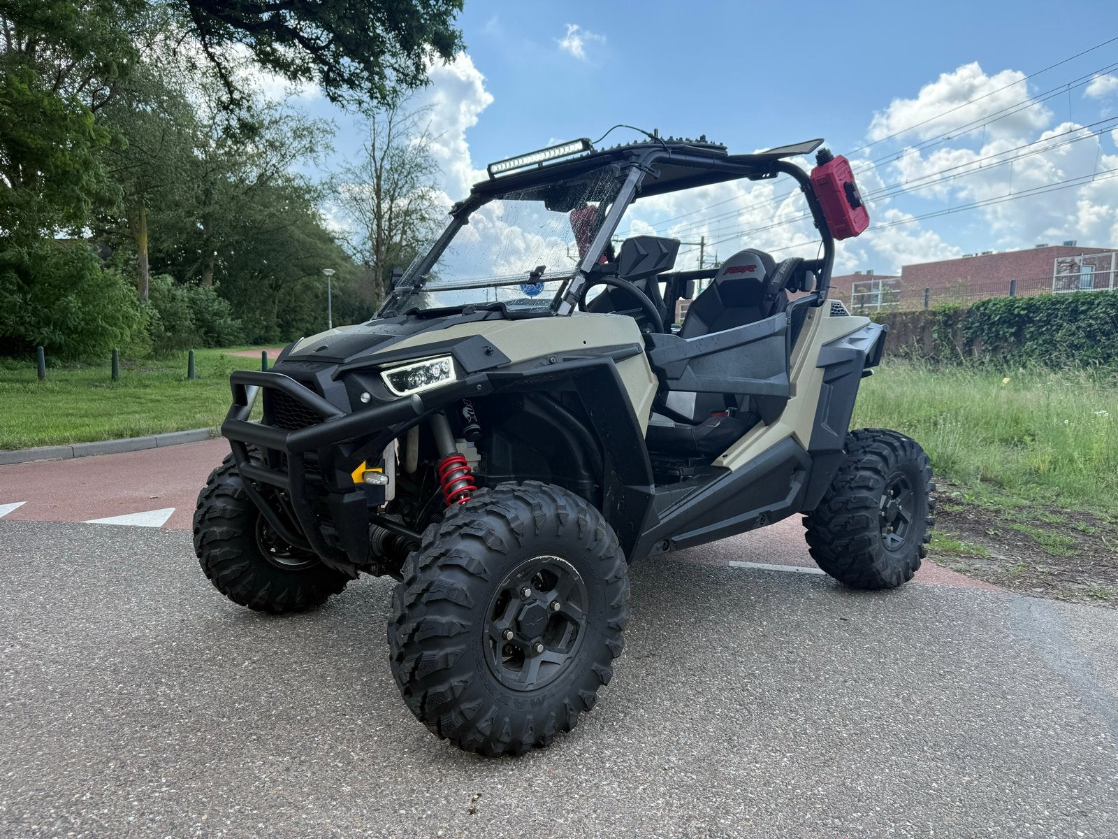 Polaris RZR 900 2015 met opties duits kenteken, Motoren, Quads en Trikes, 2 cilinders, 875 cc, Meer dan 35 kW