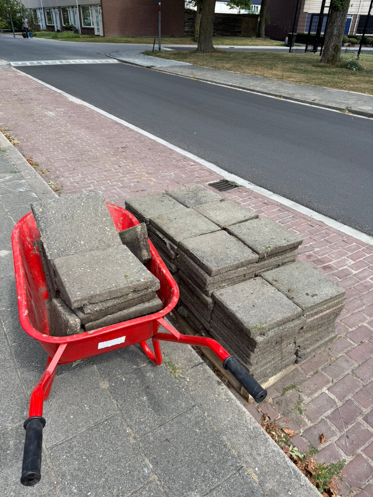 Tegels 30x30 gratis ophalen, Ophalen, Zo goed als nieuw, Beton, Terrastegels