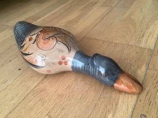 vintage beeld eend beeldje woondecoratie keramiek, Ophalen