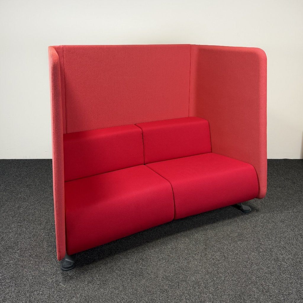 Prooff Niche Bank - Rood / Lichtrood (A) 26399, Ophalen, Gebruikt, Stof, 75 tot 100 cm