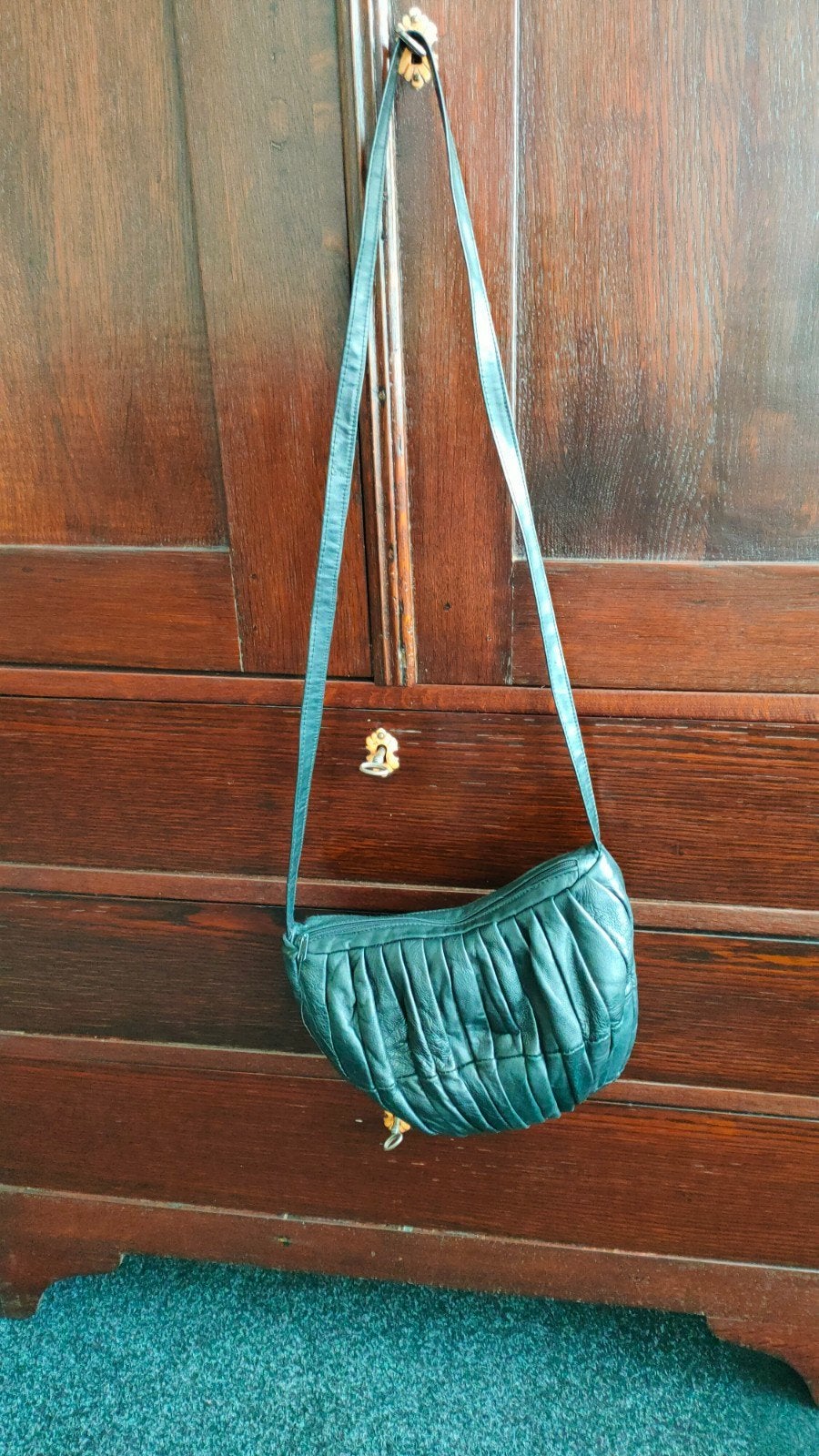 Vintage superzachte leren tas, Ophalen of Verzenden, Bruin