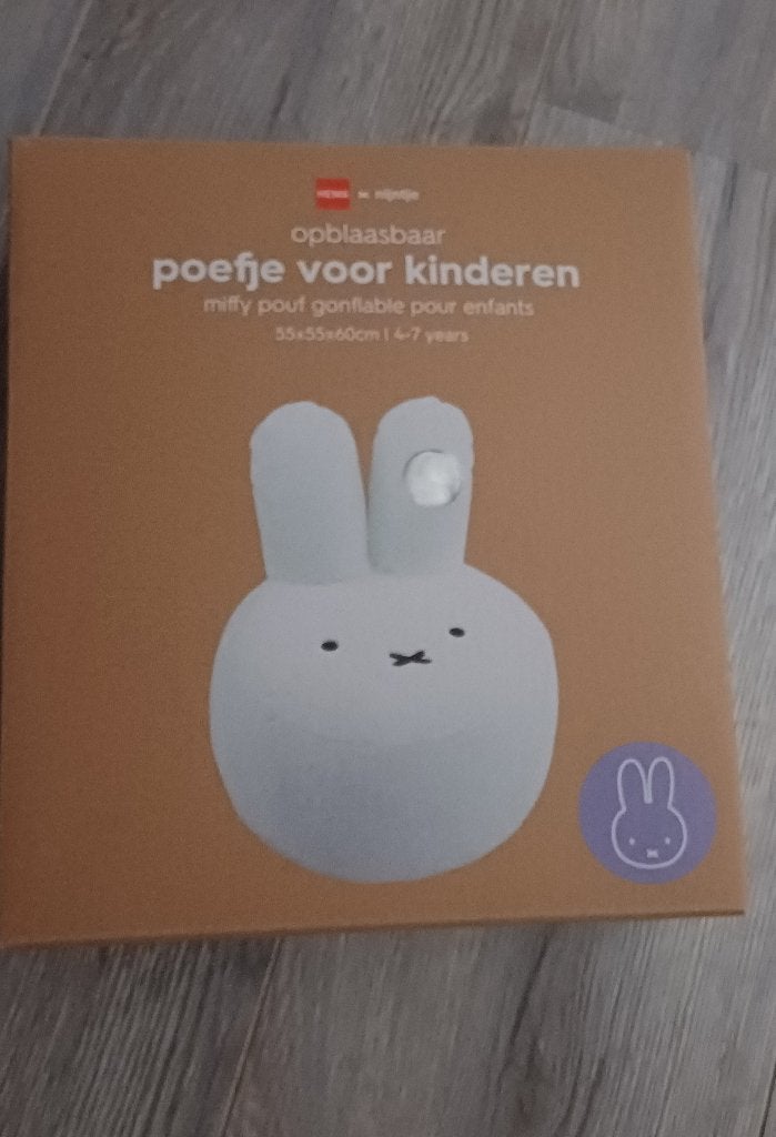 Nijntje/Miffy poef, Ophalen of Verzenden, Nieuw, Overige typen