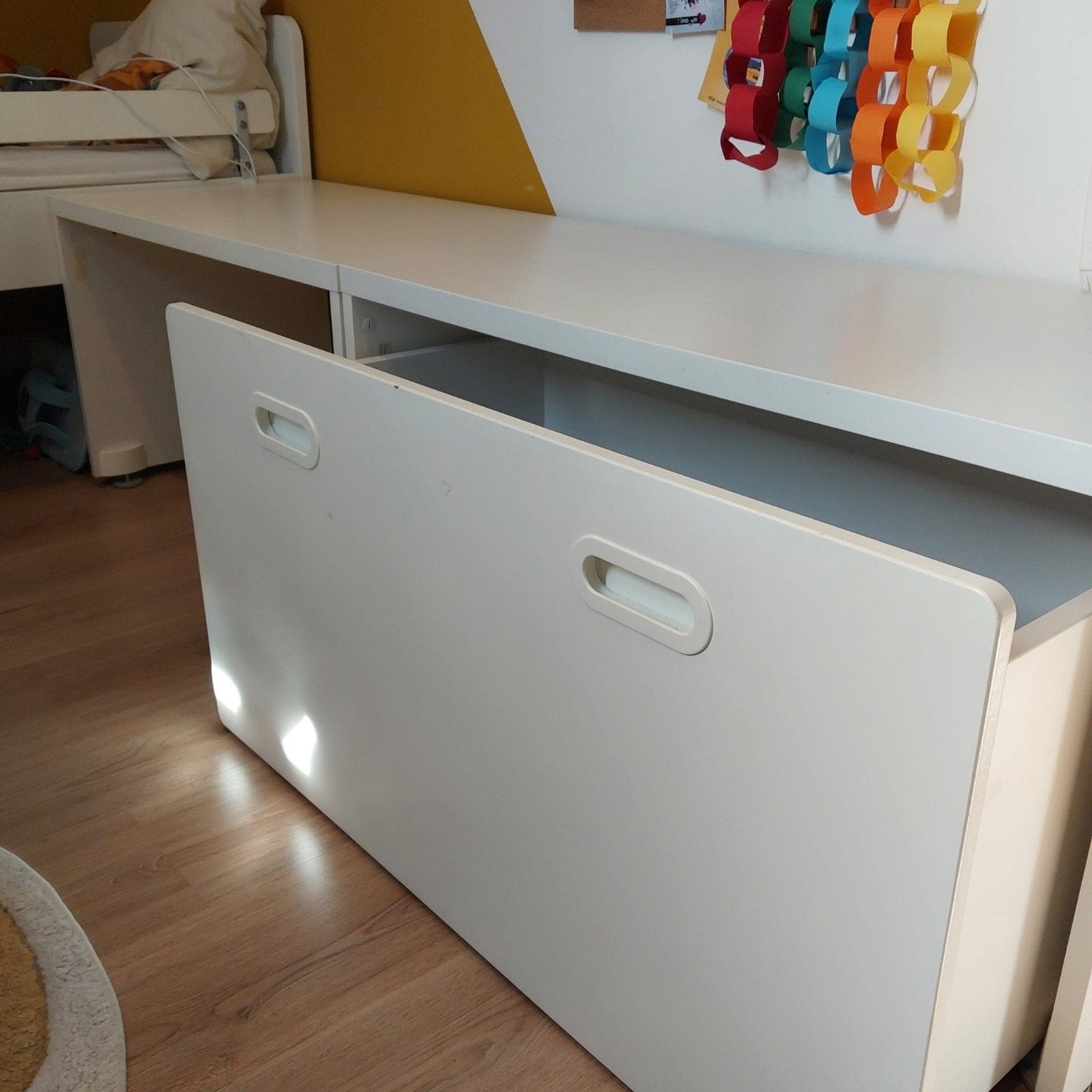 stuva 2x bureau met 1x la, Ophalen, Gebruikt, Kinderbureau, IKEA