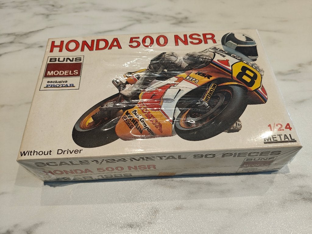 Buns Models/Protar Honda NSR 500 1988 1:24 metal kit, nieuw, Overige merken, Nieuw, Ophalen of Verzenden, Groter dan 1:32