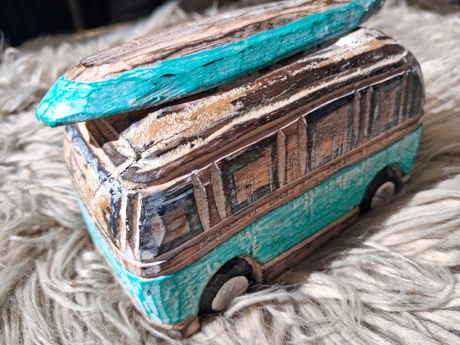 Ibiza Beach style 

Vw busje met surfplank, Verzenden, Nieuw, Overige typen
