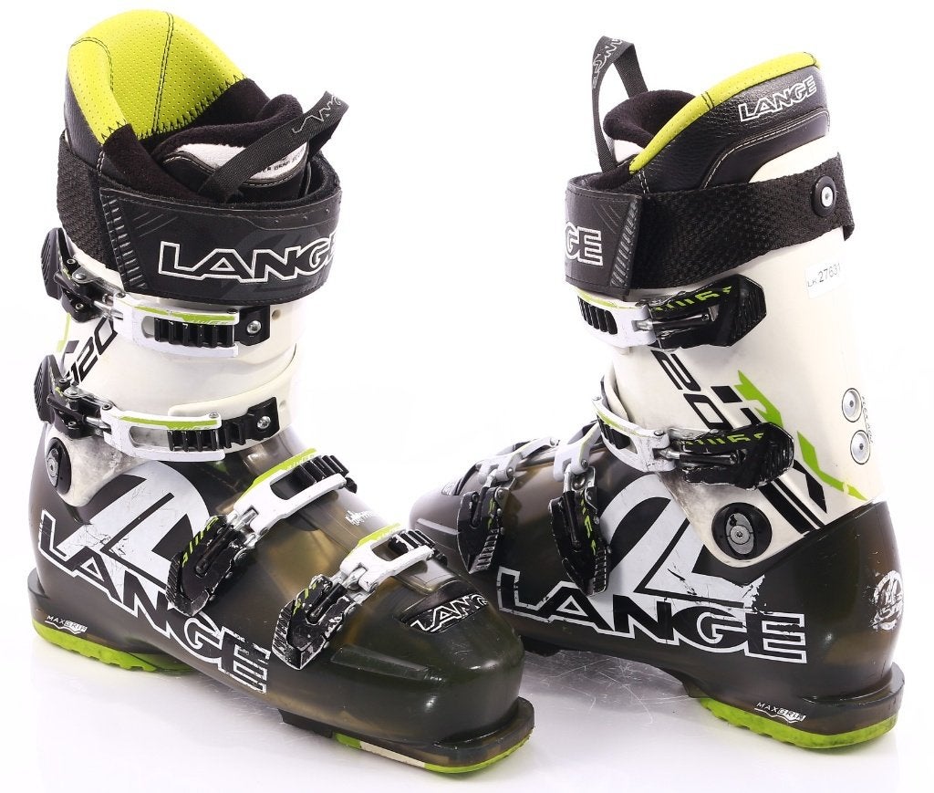 42 42,5 EU skischoenen LANGE RX 120, max grip, flex adj., Overige merken, 160 tot 180 cm, Gebruikt, Verzenden