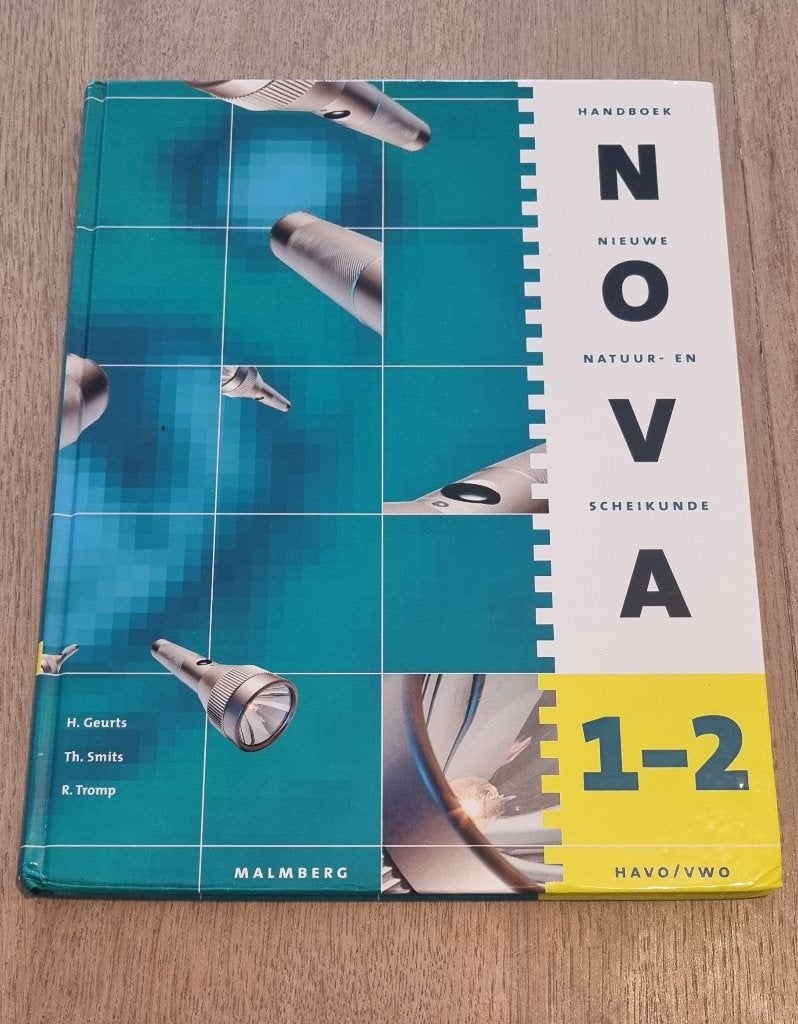 NOVA Scheikundeboek HAVO/VWO 1-2, Boeken, Scheikunde, Malmberg, HAVO, Ophalen of Verzenden