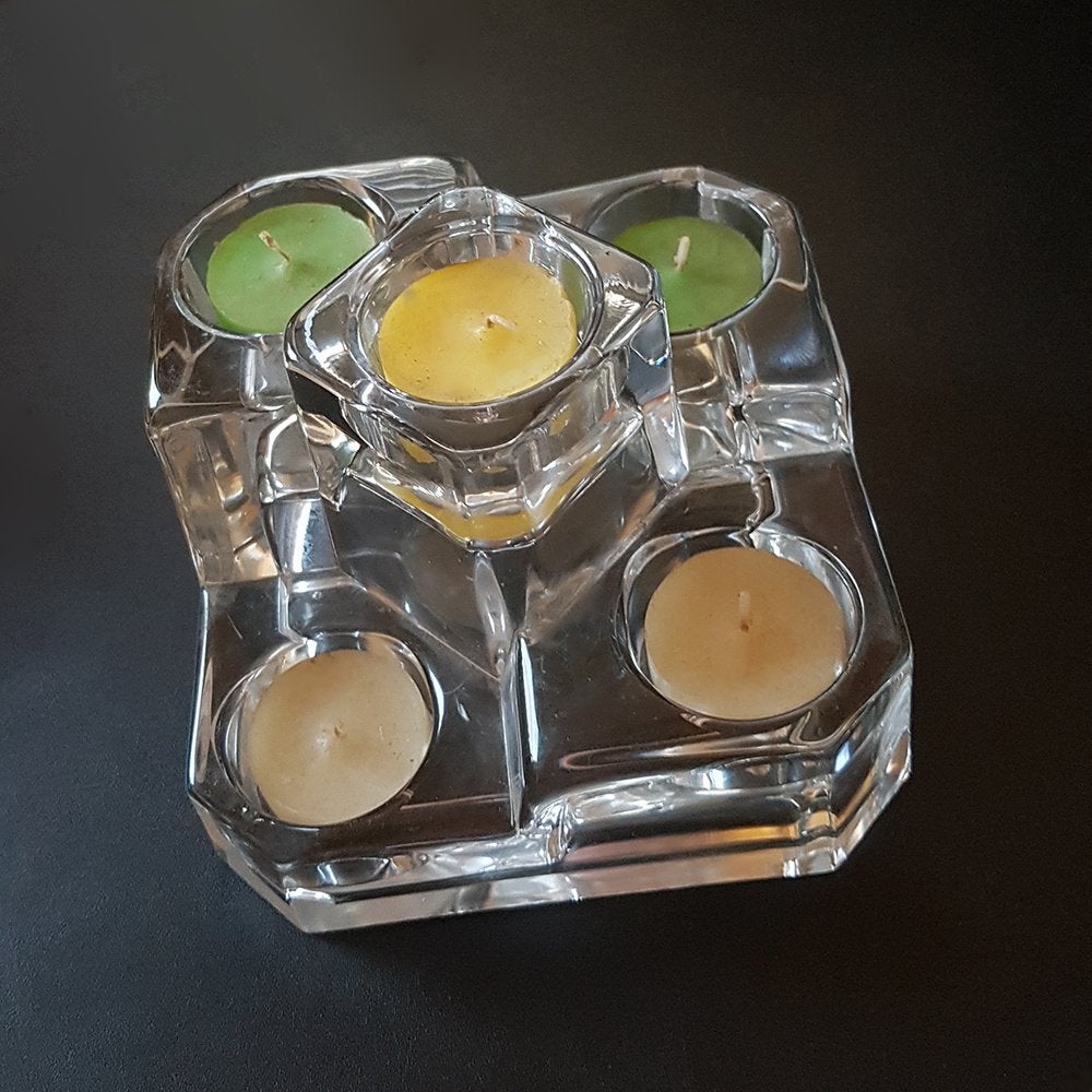 Crystal Castle by Partylite 5 Tier Tealight Candle Holder, Gebruikt, -, -, Ophalen of Verzenden