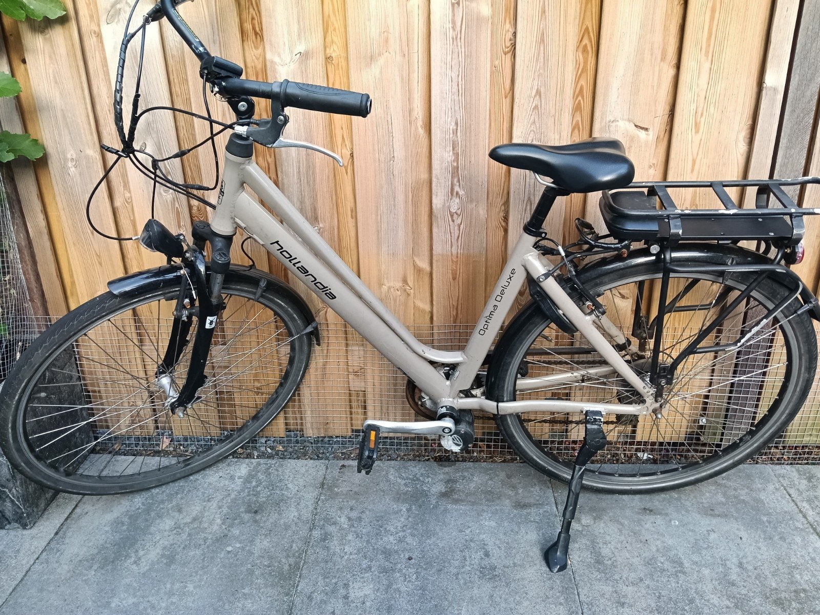Hollandia Optima Deluxe ebike opknapper, Ophalen, Gebruikt