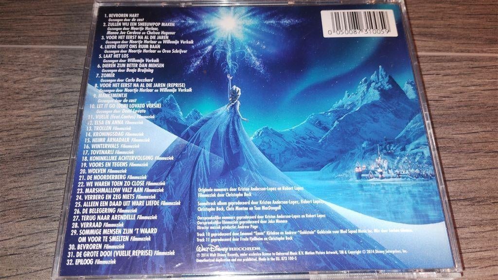 Frozen - Nederlandstalige Soundtrack, Ophalen of Verzenden, Zo goed als nieuw