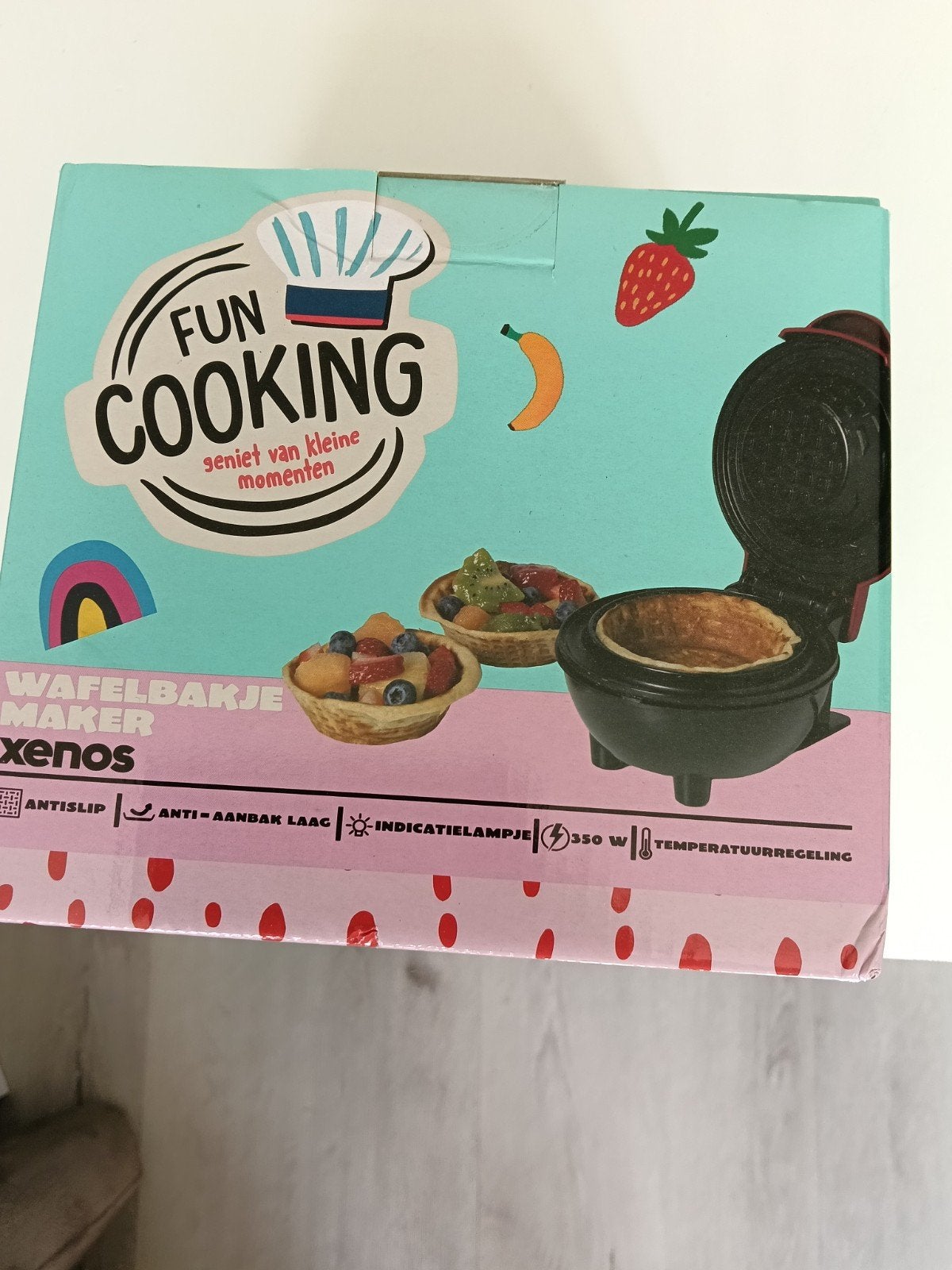 Wafelbakjemaker. Nieuw in doos  nooit gebruikt, Ophalen, Nieuw, Bakvorm