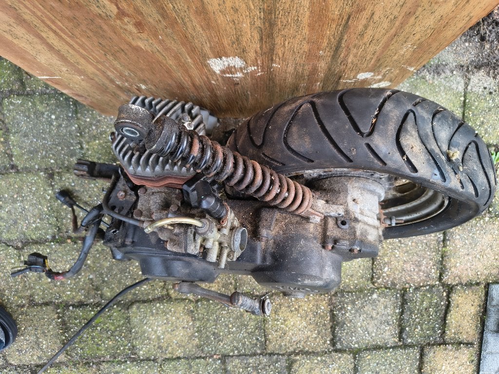 Kymco dj50 blok compleet., Ophalen, Gebruikt, Overige modellen, Maximaal 45 km/u