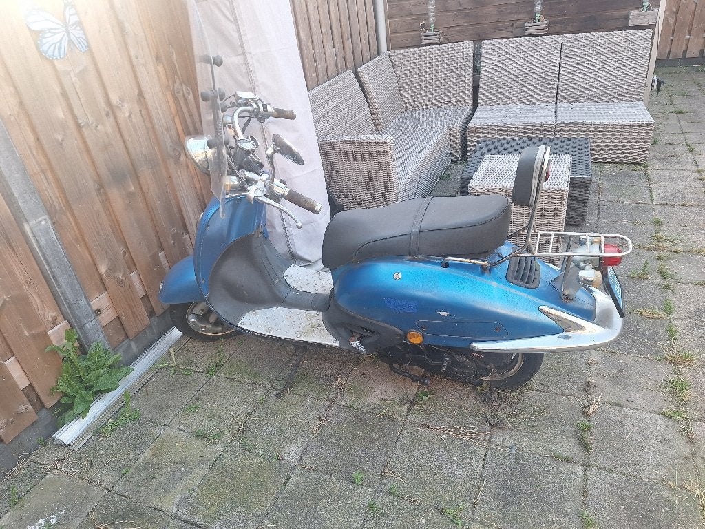 grande retro scooter loop of sloop, Gebruikt, Benzine, Ophalen, Overige merken
