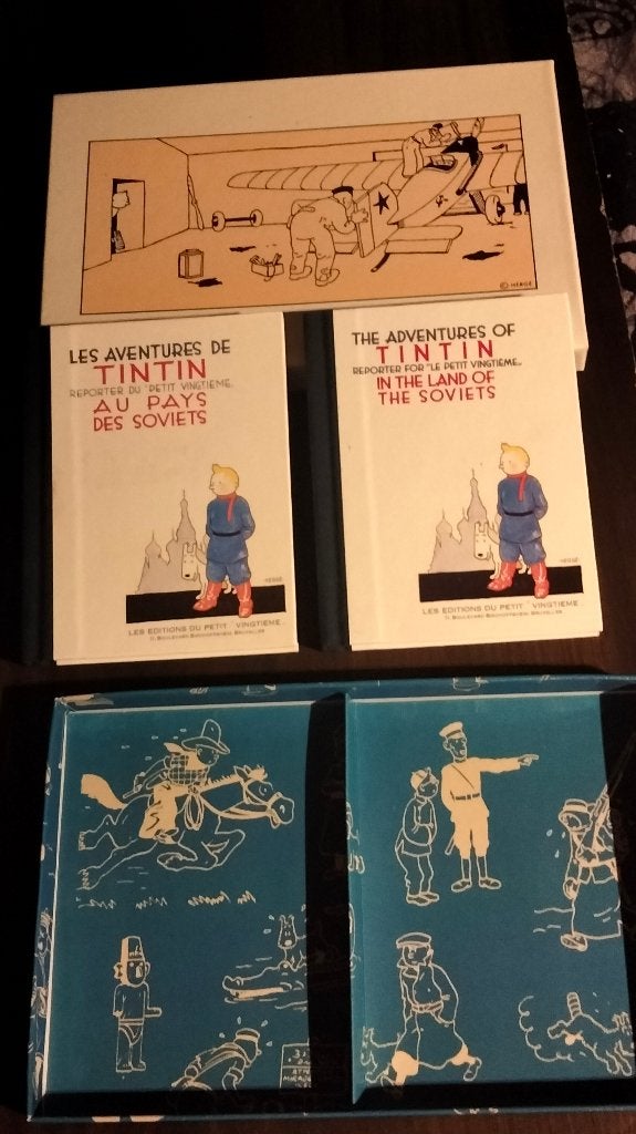Mini box Kuifje Sovjet 1989, Boeken, Stripboeken, Eén stripboek, Ophalen of Verzenden, Nieuw