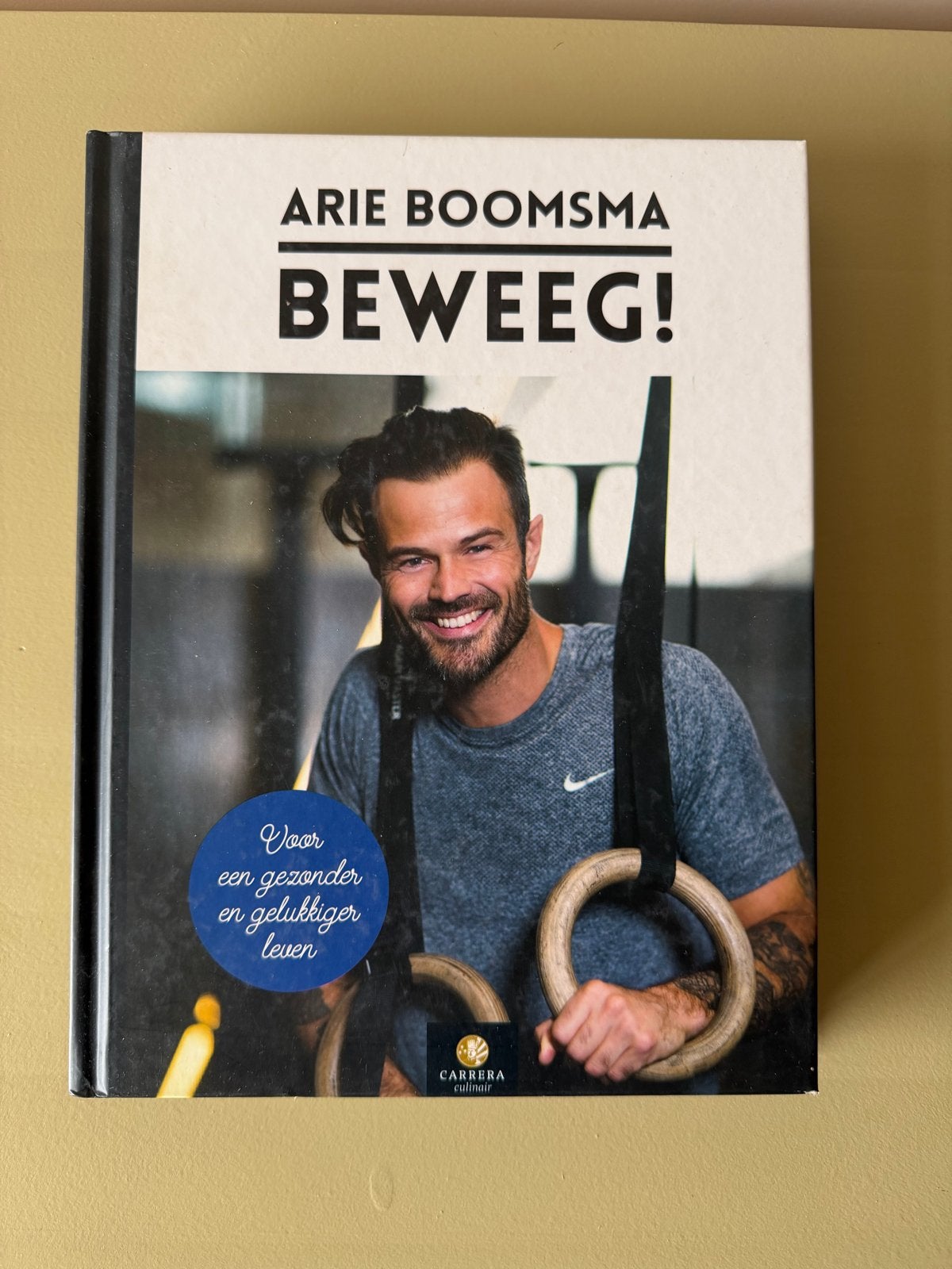 Arie Boomsma - Beweeg! Voor een gezonder en gelukkiger leven, Ophalen of Verzenden, Zo goed als nieuw, Gezondheid en Conditie