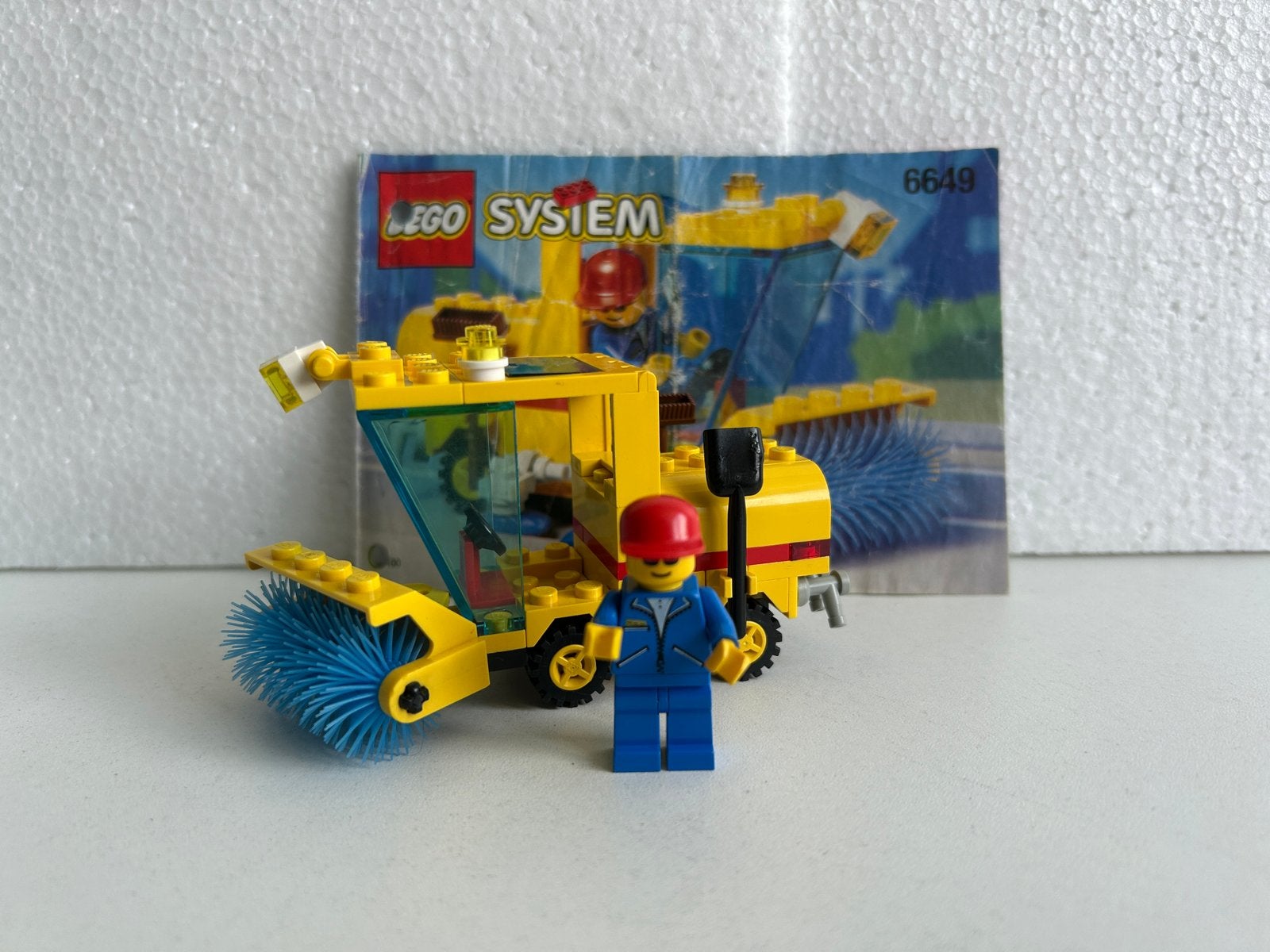 Lego System 6649 Veegmachine, Lego, Info@lego.com, Overige thema's, Denemarken