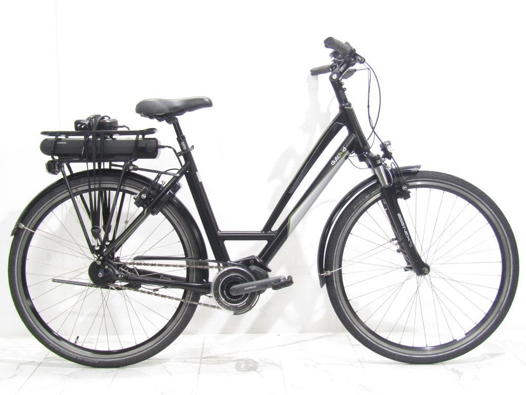 Dutch id City (elektrisch schakelen) zwart dames 53cm 28inch, 51 tot 55 cm, Gebruikt, Overige merken