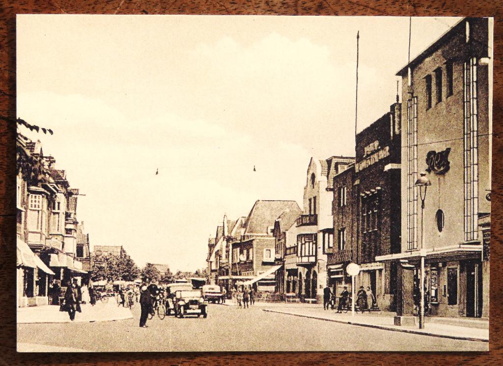 Hilversum De Groest (reprint) met bioscoop Rex, Ophalen of Verzenden, Voor 1920, Noord-Brabant
