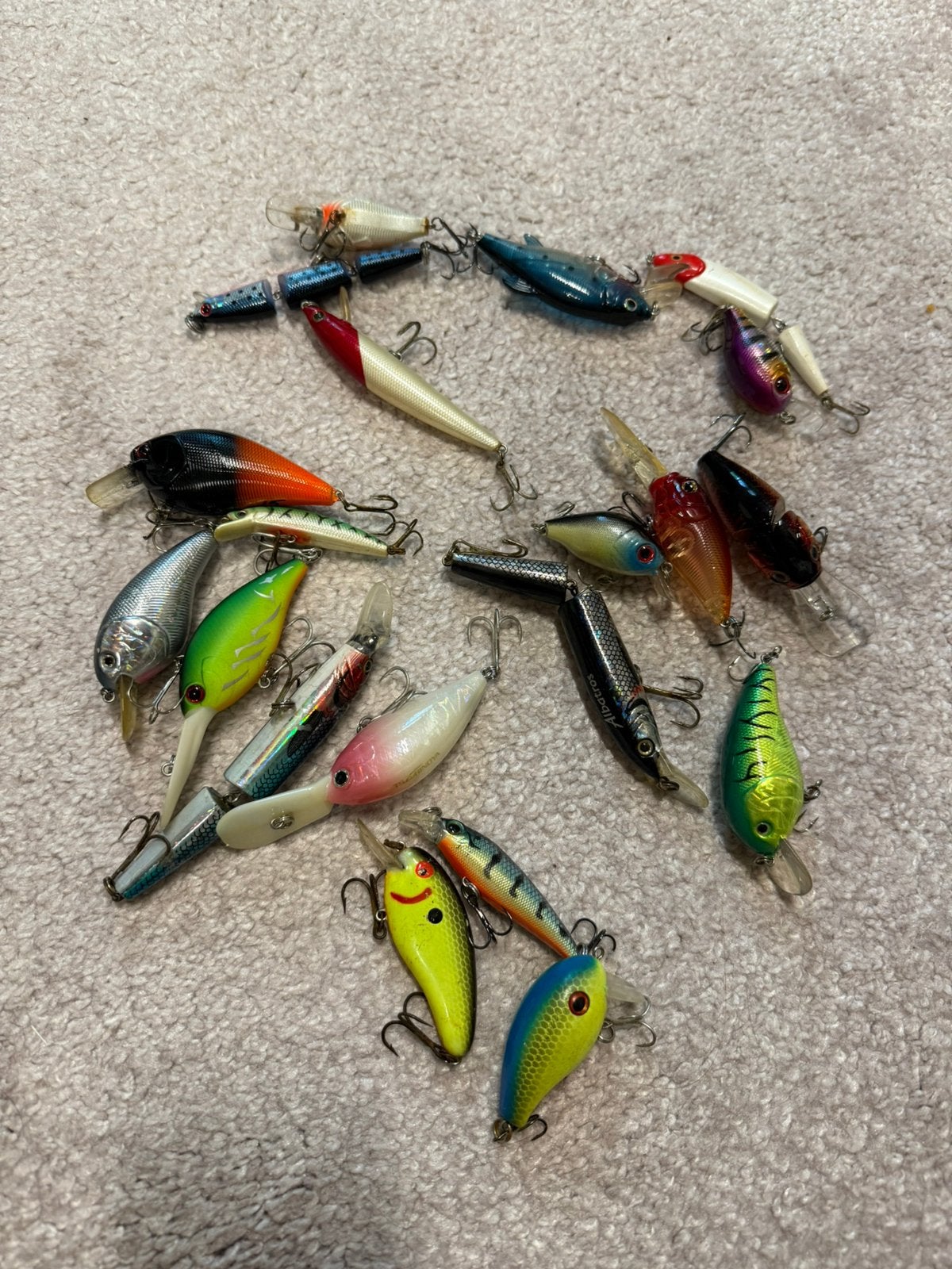 20 Wobblers te Koop., Watersport en Boten, Ophalen, Zo goed als nieuw, Overige typen