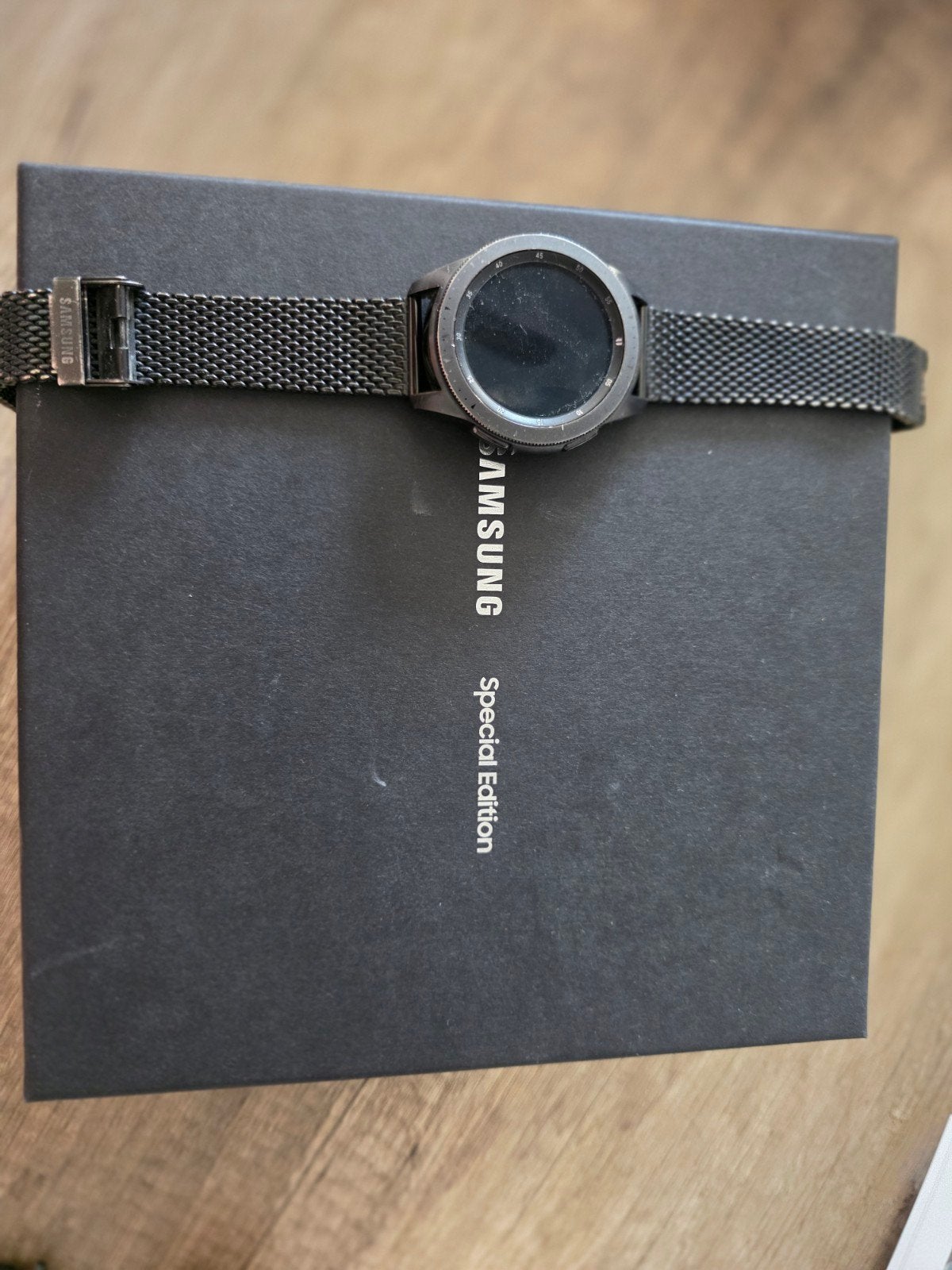 Samsung Galaxy Watch - Special Edition Zwart, Gebruikt, Calorieverbanding, Zwart, Ophalen of Verzenden