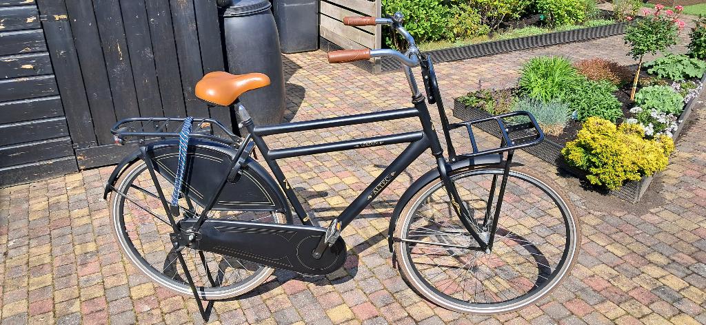 Altec  Transportfiets Heren 28 inch 58cm, Fietsen en Brommers, Fietsen | Heren | Herenfietsen, Terugtraprem, Zo goed als nieuw