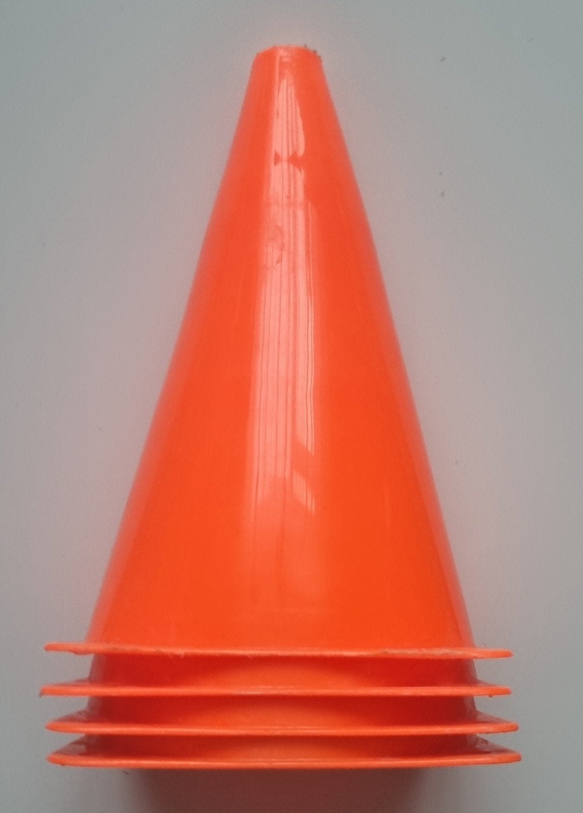 4 oranje pionnen, Ophalen of Verzenden, Zo goed als nieuw
