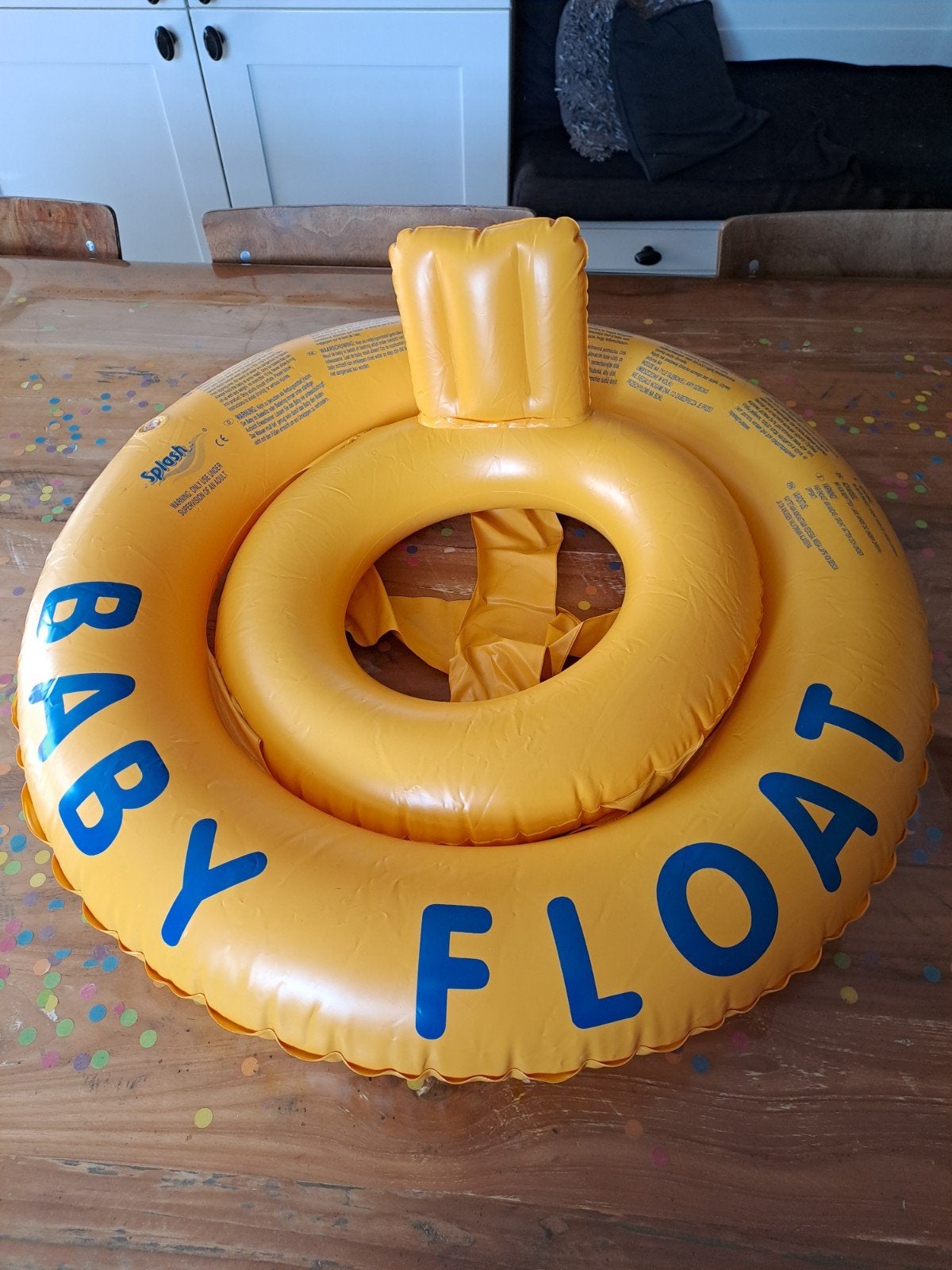 Baby Float Zwemband - Geel, Ophalen of Verzenden, Gebruikt, Overige typen