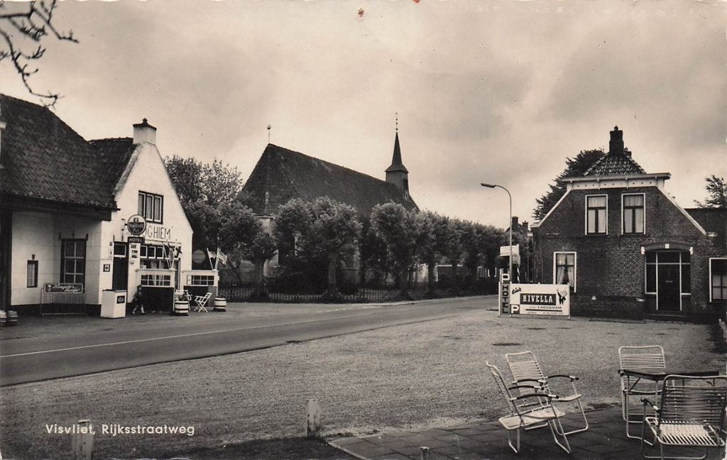 702-372-001 Visvliet Rijksstraatweg, Verzamelen, Verzenden, Voor 1920, Groningen