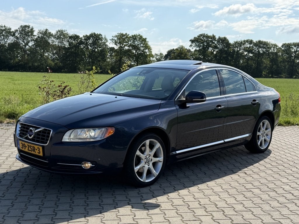 Volvo S80 D4 5CIL 163PK LTD. ED AUT. XENON LEDER TOPSTAAT NW, Auto's, Volvo, Automaat, Euro 5, Beige, 1984 cc