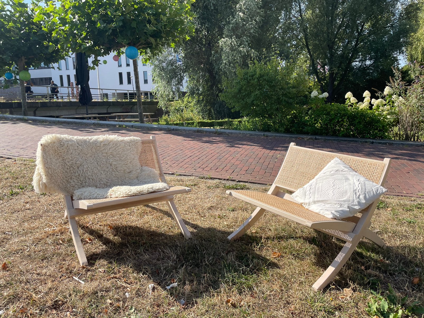 2x Doddy fauteuil / stoel, Ophalen, Zo goed als nieuw, 75 tot 100 cm, 50 tot 75 cm