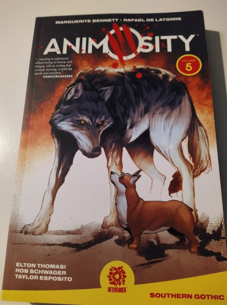 animosity vol 5 tpb, Amerika, Ophalen, Eén comic, Nieuw