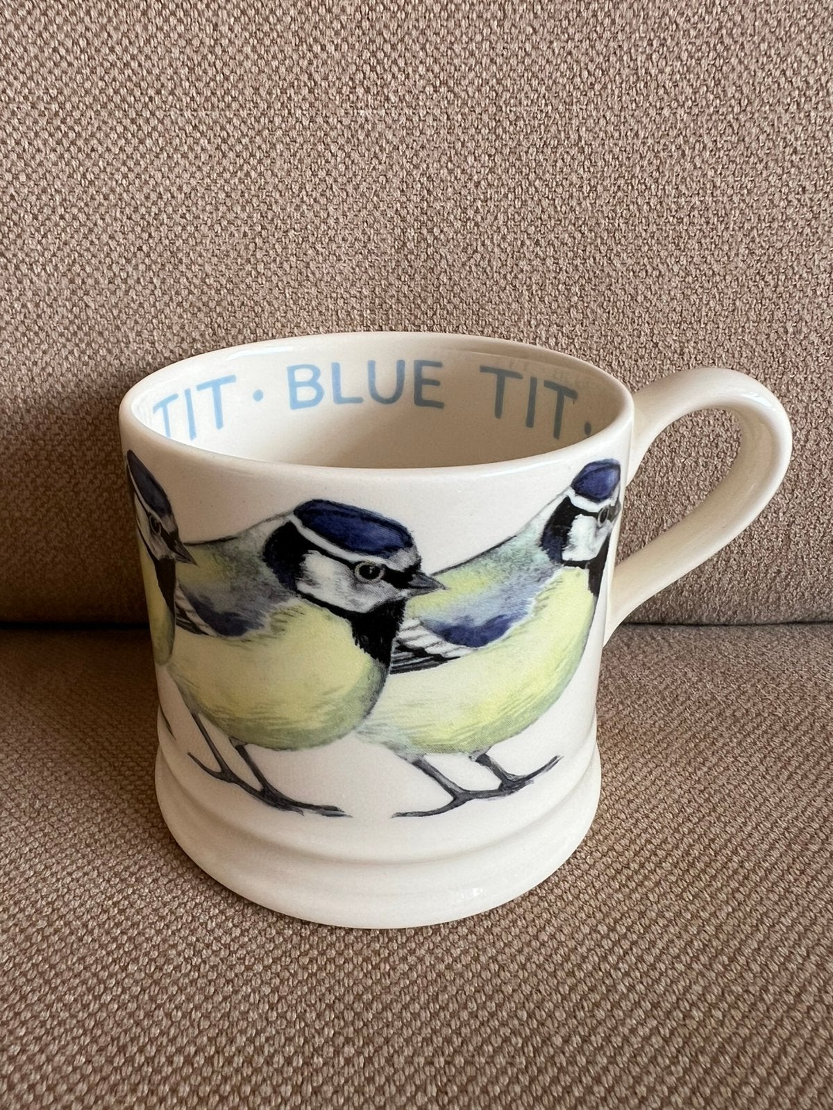 Emma Bridgewater Blue Tit Small Mug (per stuk/ 1 mok), Ophalen, Zo goed als nieuw, Overige stijlen, Kop(pen) en/of Schotel(s)