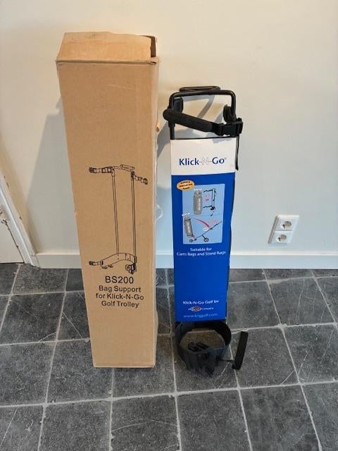 Klick-N-Go, trolleybeugel golftas BS200, nieuw in verpakking, Sport en Fitness, Golf, Ophalen of Verzenden, Nieuw, Overige typen