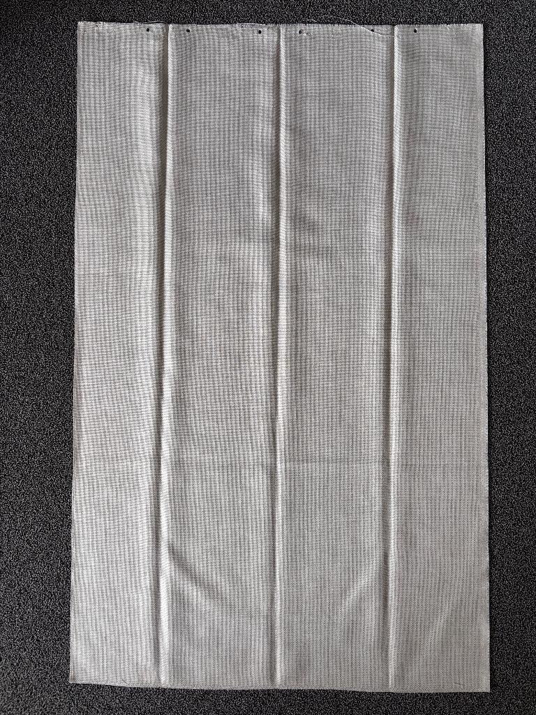 Lap stof De Ploeg Sivert 70 x 110 cm gordijnstof beige, Beige, Ophalen of Verzenden, Zo goed als nieuw, 30 tot 120 cm