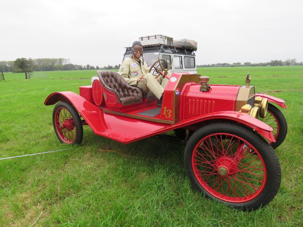 Ford Model T 1913 - Speedster opbouw 1921 met RAJO kop, Auto's, Achterwielaandrijving, Overige modellen, Bruin, 680 kg