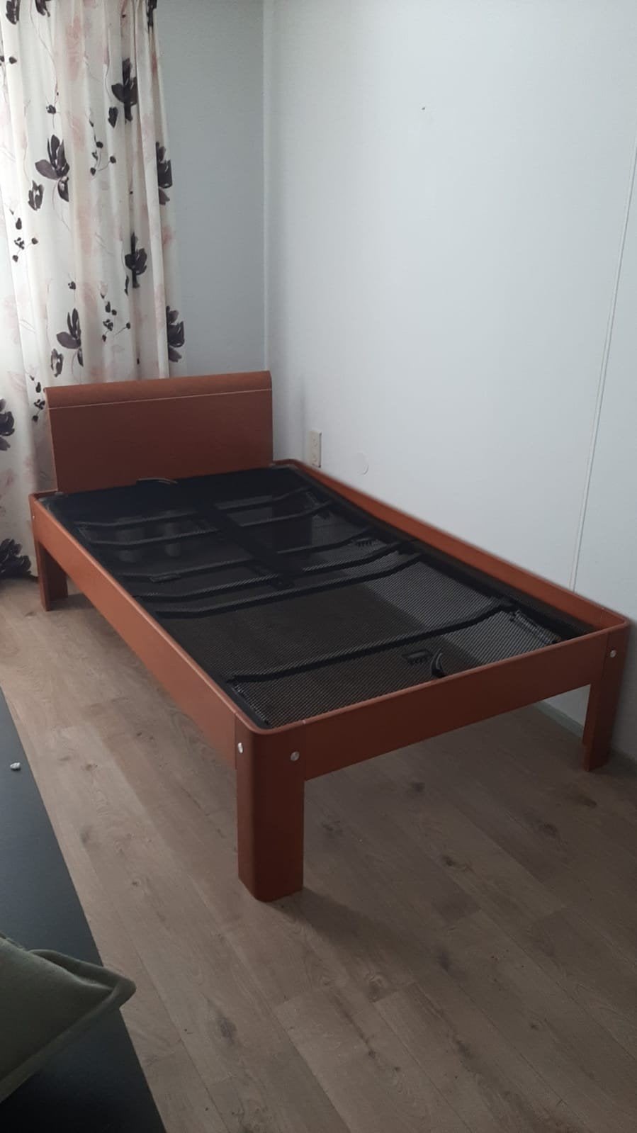 Auping Auronde 120*200*48 cm, Huis en Inrichting, Ophalen, Bruin, Twijfelaar, 120 cm